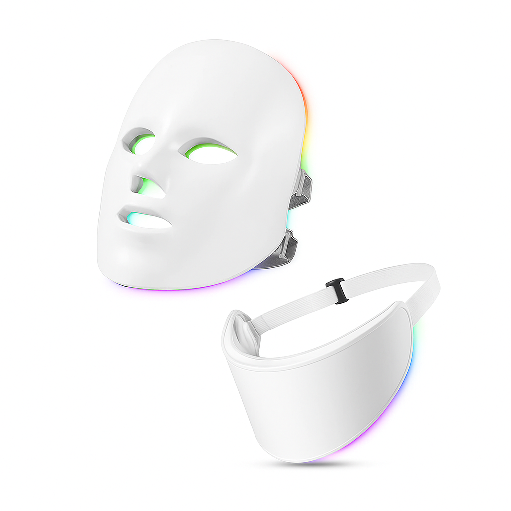 LumaGlow 7X LED Face & Neck Therapy Mask